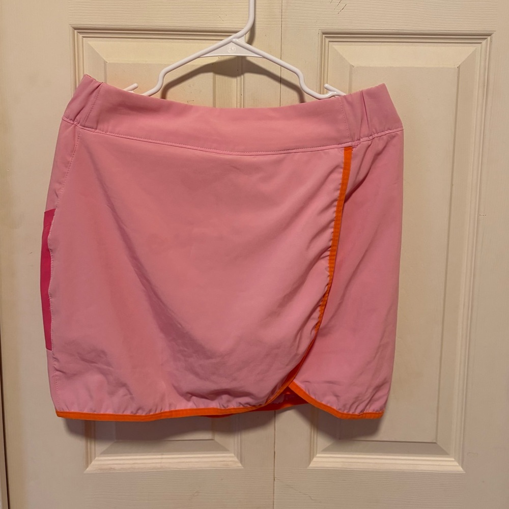 NWT COLUMBIA Active Fit Pink Hike Skort Sz Medium + Slight Flaws